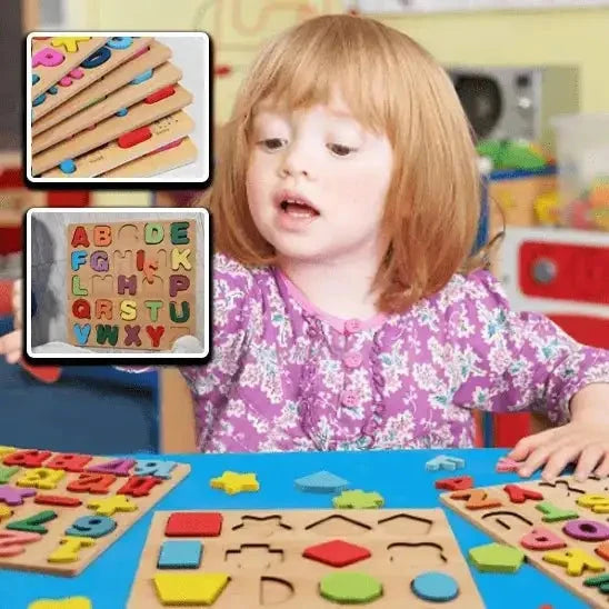 Jouets Montessori | Alphabet - Les douceurs de bébé