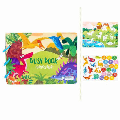 puzzle autocollant Montessori |compagnon de voyage idéal pour votre enfant