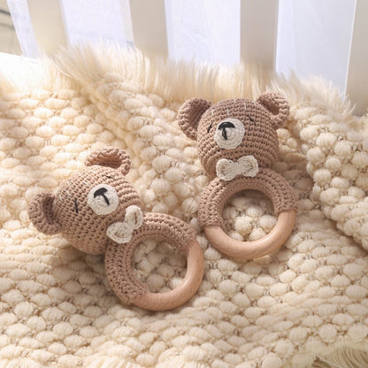 Hochet bébé | ourson mignon
