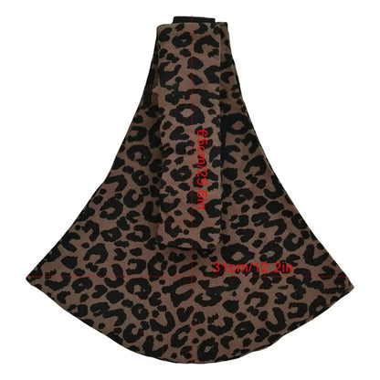 porte bebe | tendance motif léopard