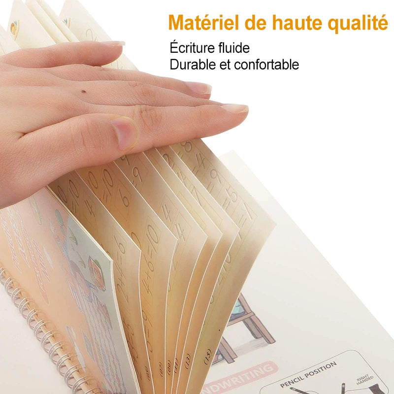 Cahier d'apprentissage magique