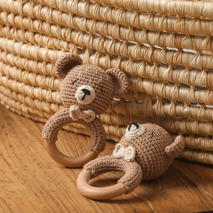 Hochet bébé | ourson mignon