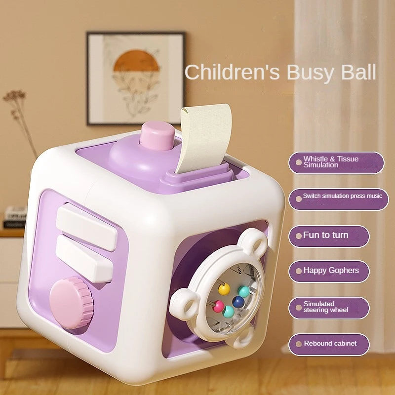 Jouet cube | 6 en 1 Montessori