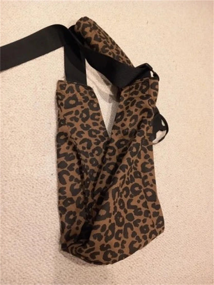 porte bebe | tendance motif léopard