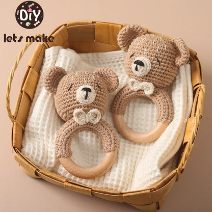 Hochet bébé | ourson mignon