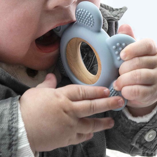 Anneau de dentition | Apaisant pour gencives de bébé - Les douceurs de bébé