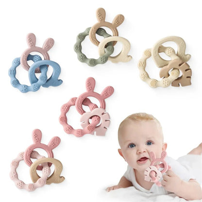 anneau de dentition bébé | lapin - Les douceurs de bébé