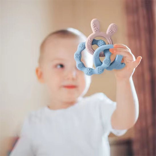 anneau de dentition bébé | lapin - Les douceurs de bébé