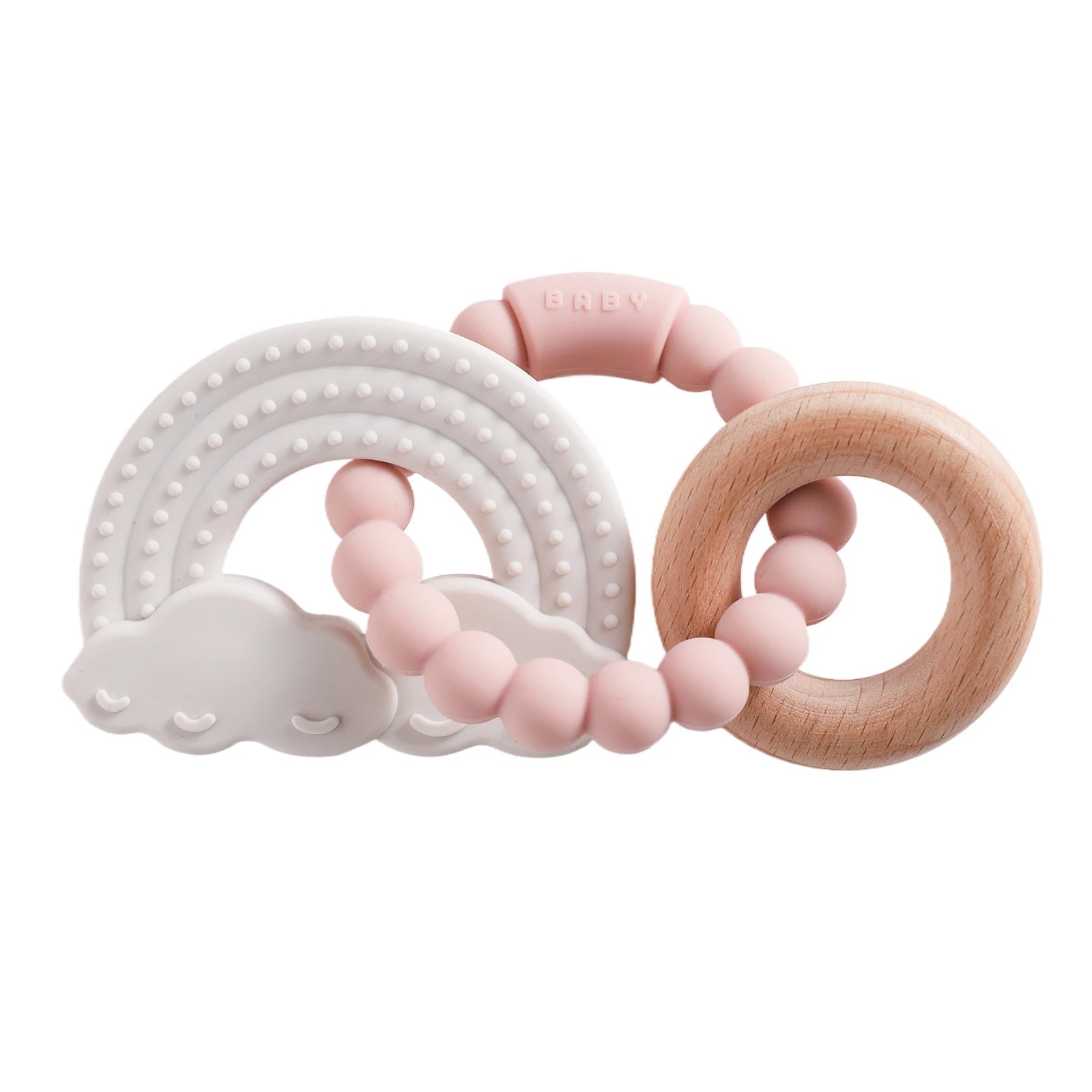 anneau de dentition en silicone | sécuritaire - Les douceurs de bébé