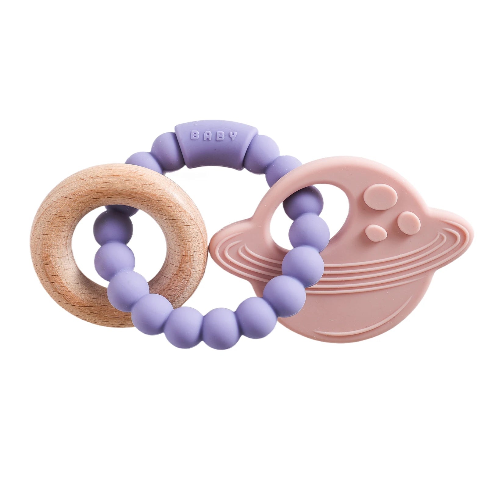 anneau de dentition en silicone | sécuritaire - Les douceurs de bébé
