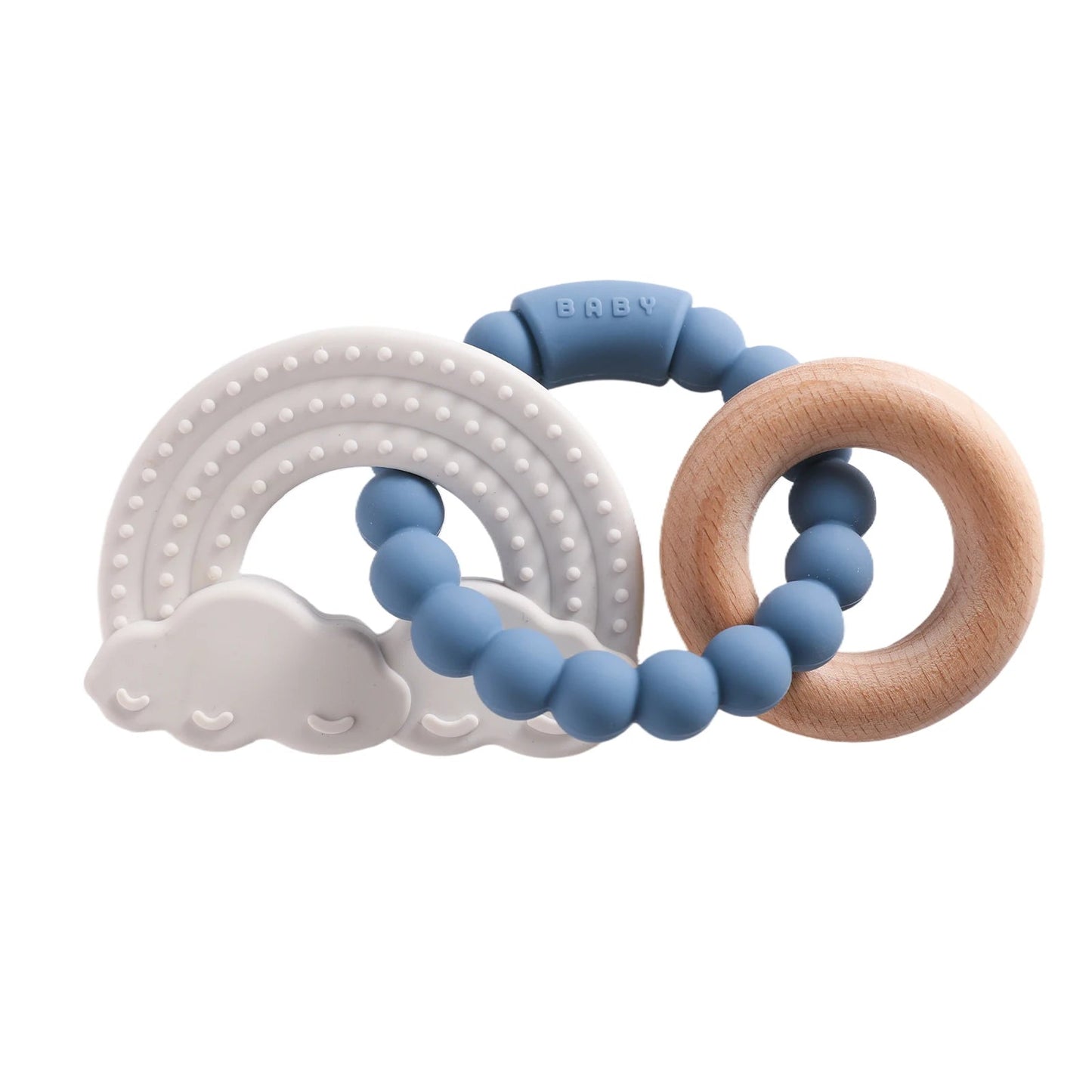 anneau de dentition en silicone | sécuritaire - Les douceurs de bébé