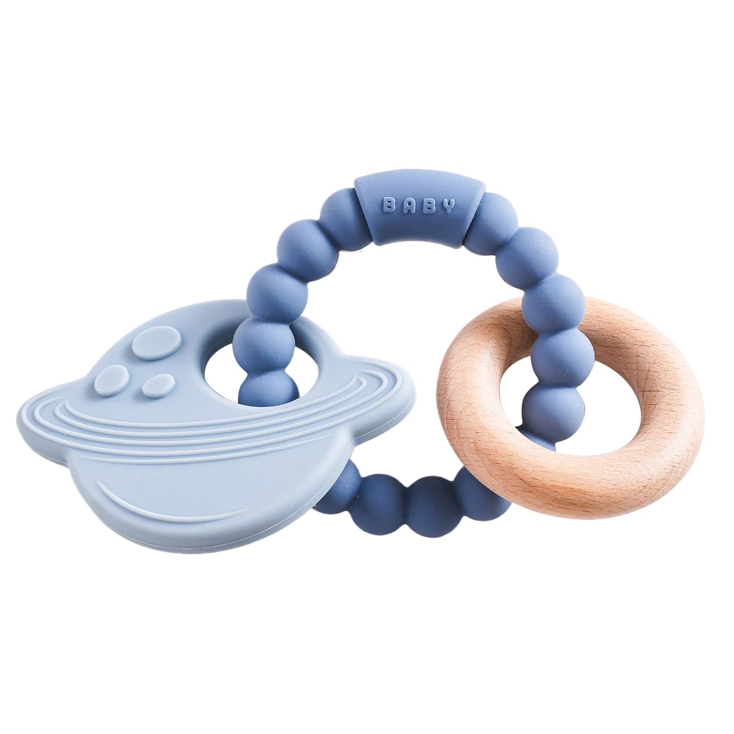 anneau de dentition en silicone | sécuritaire - Les douceurs de bébé