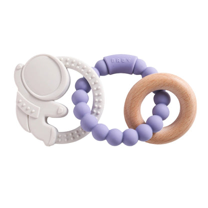 anneau de dentition en silicone | sécuritaire - Les douceurs de bébé