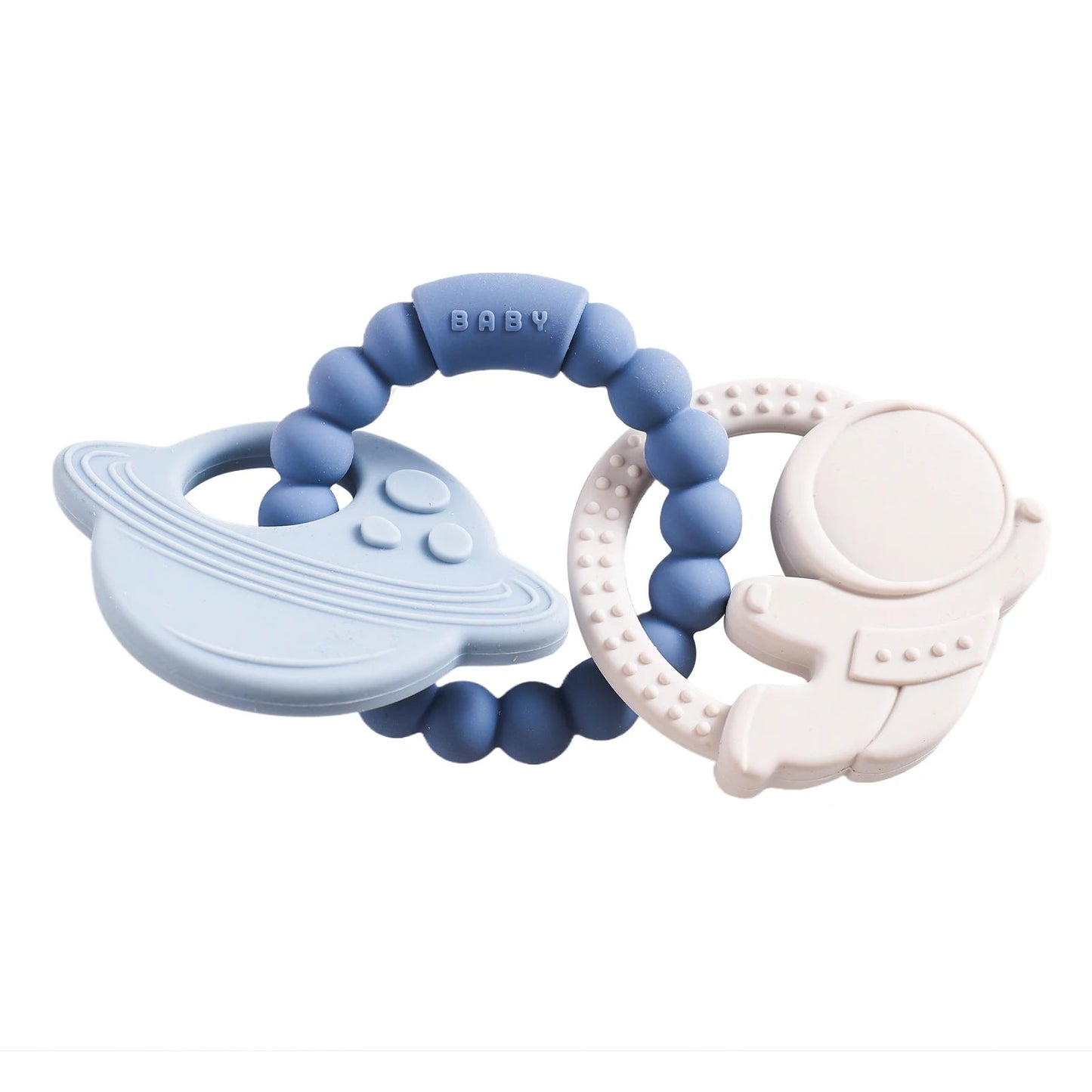 anneau de dentition en silicone | sécuritaire - Les douceurs de bébé