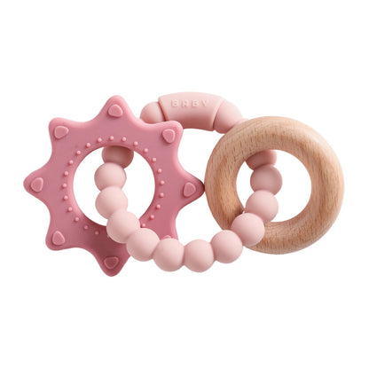 anneau de dentition en silicone | sécuritaire - Les douceurs de bébé
