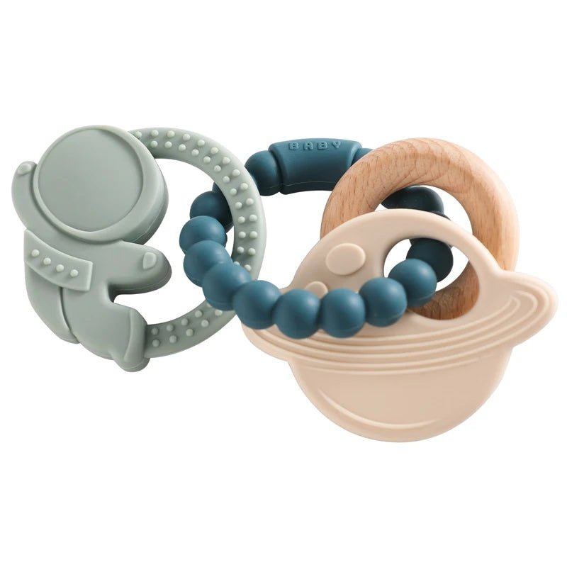 anneau de dentition en silicone | sécuritaire - Les douceurs de bébé