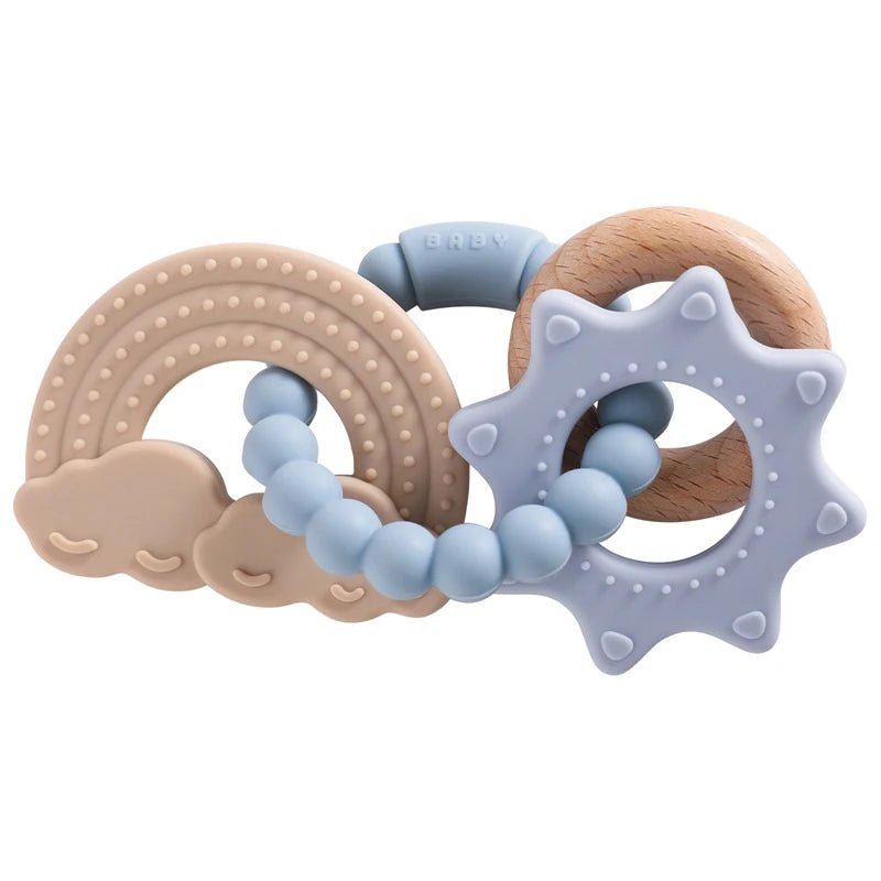 anneau de dentition en silicone | sécuritaire - Les douceurs de bébé