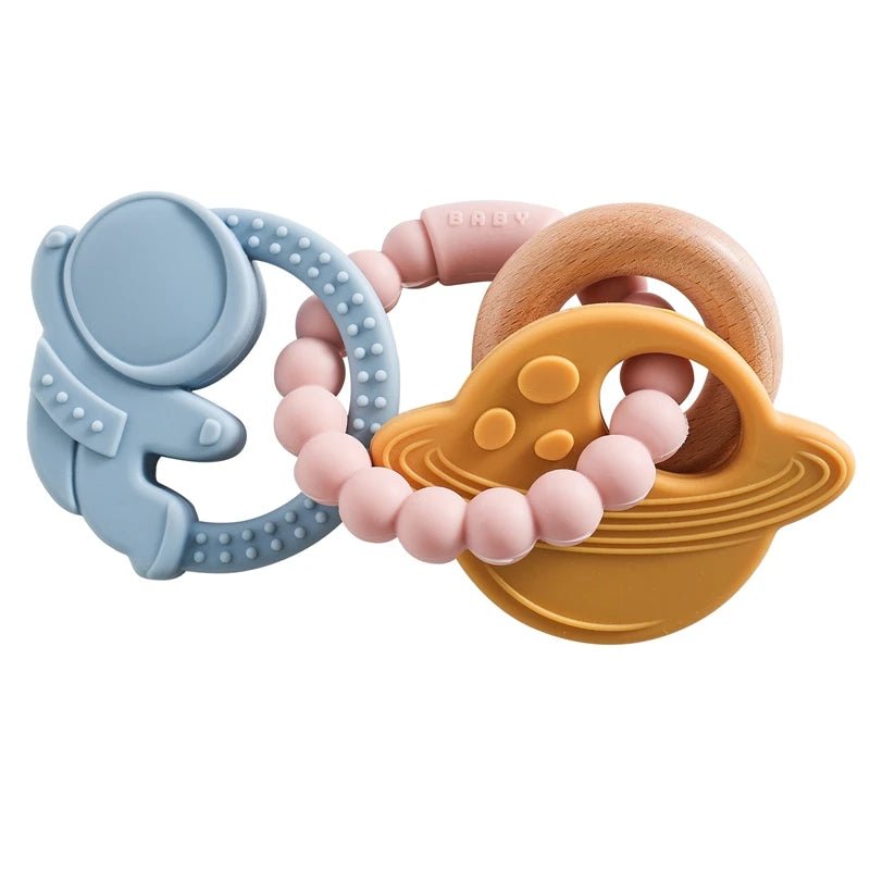 anneau de dentition en silicone | sécuritaire - Les douceurs de bébé