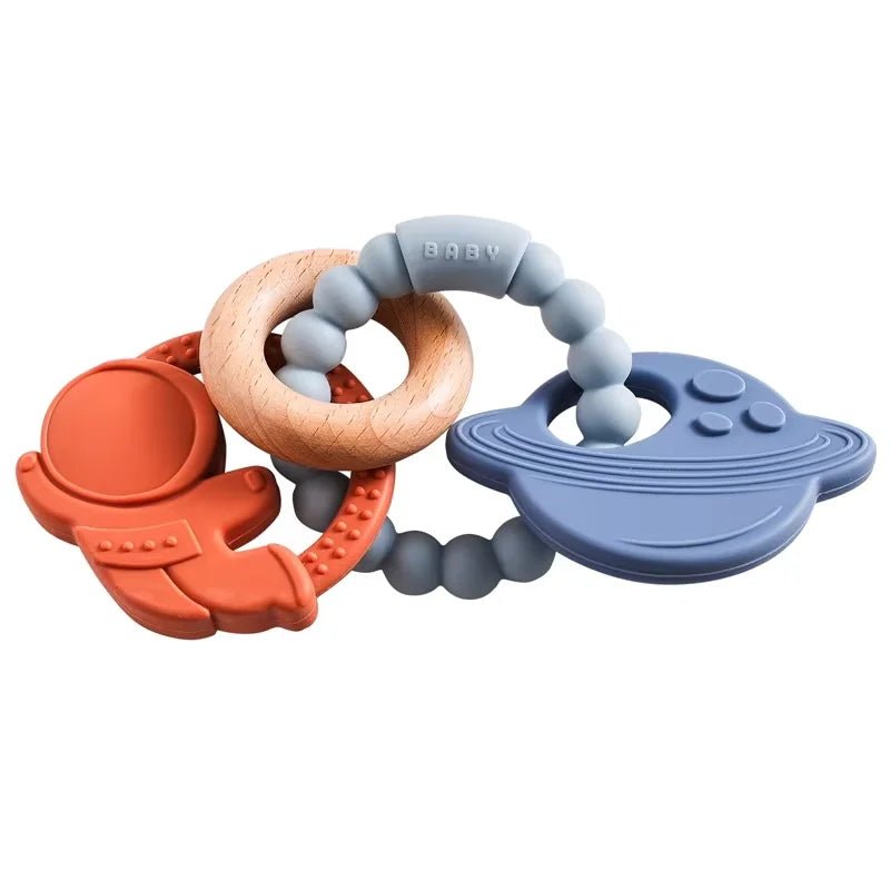 anneau de dentition en silicone | sécuritaire - Les douceurs de bébé