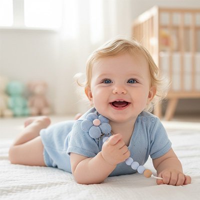 Attache tétine | Sécurisée - Les douceurs de bébé