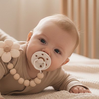 Attache tétine | Sécurisée - Les douceurs de bébé