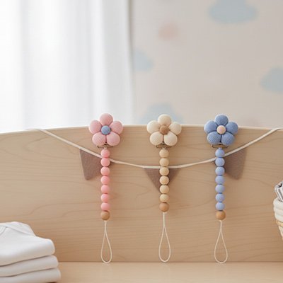 Attache tétine | Sécurisée - Les douceurs de bébé