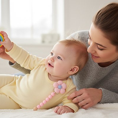 Attache tétine | Sécurisée - Les douceurs de bébé