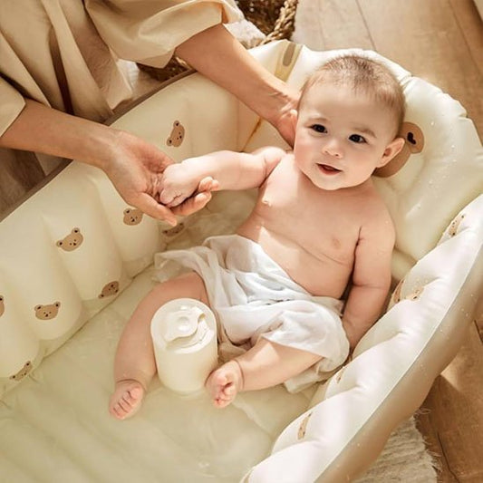 Baignoire bébé | Ergonomique Sécurisée - Les douceurs de bébé