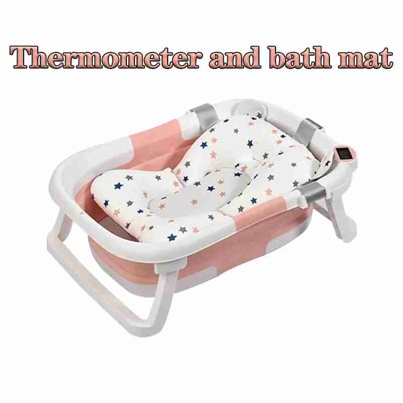 Baignoire bébé pliable | Ergonomique Sécurisée - Les douceurs de bébé