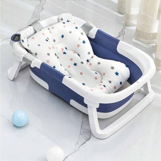 Baignoire bébé pliable | Ergonomique Sécurisée - Les douceurs de bébé