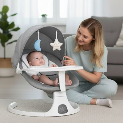 Balancelle bébé | Berceuse Confort - Les douceurs de bébé