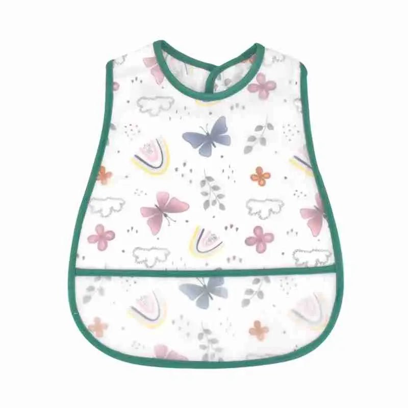 Détail coutures bavoir assorti | finitions soignées et durables pour bébé
