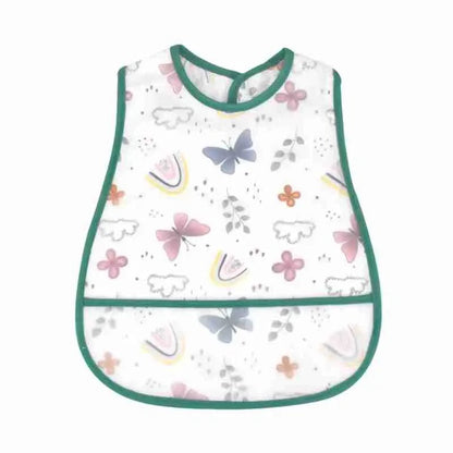 Détail coutures bavoir assorti | finitions soignées et durables pour bébé