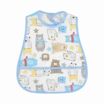 Bavoir bébé pendant le repas | protection complète contre les éclaboussures