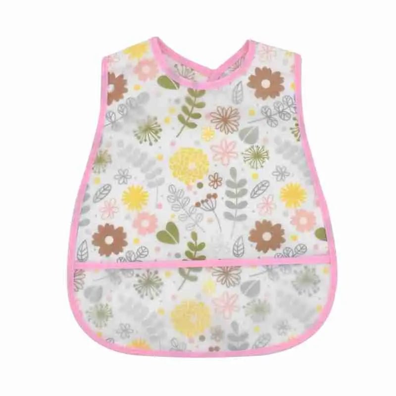 Détail matière douce bavoir assorti | tissu hypoallergénique pour peau délicate