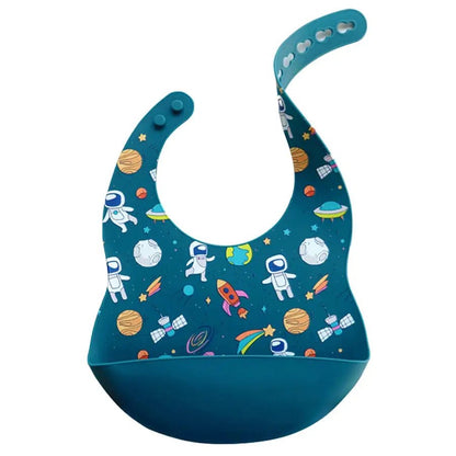 Bavoir bébé vue de dos | finitions soignées et coutures solides