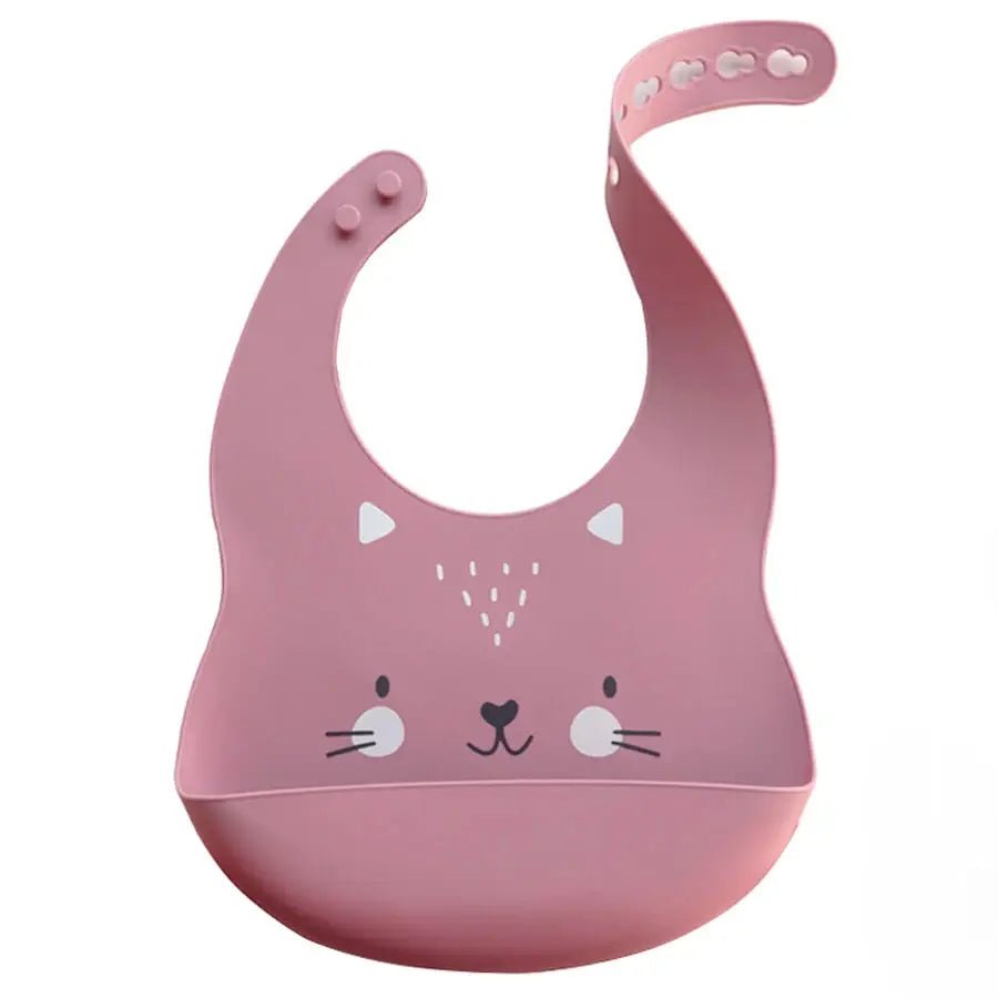 Détail attache bavoir bébé | fermeture sécurisée et confortable pour bébé