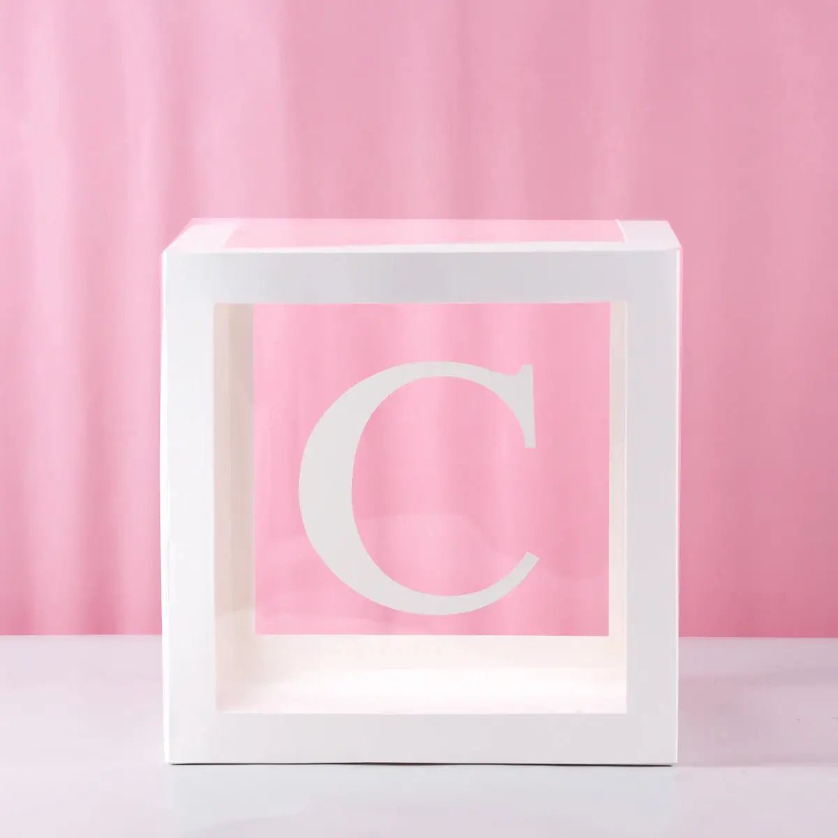 Boîte à Ballons Transparente | créer des souvenirs personnalisés - Les douceurs de bébé