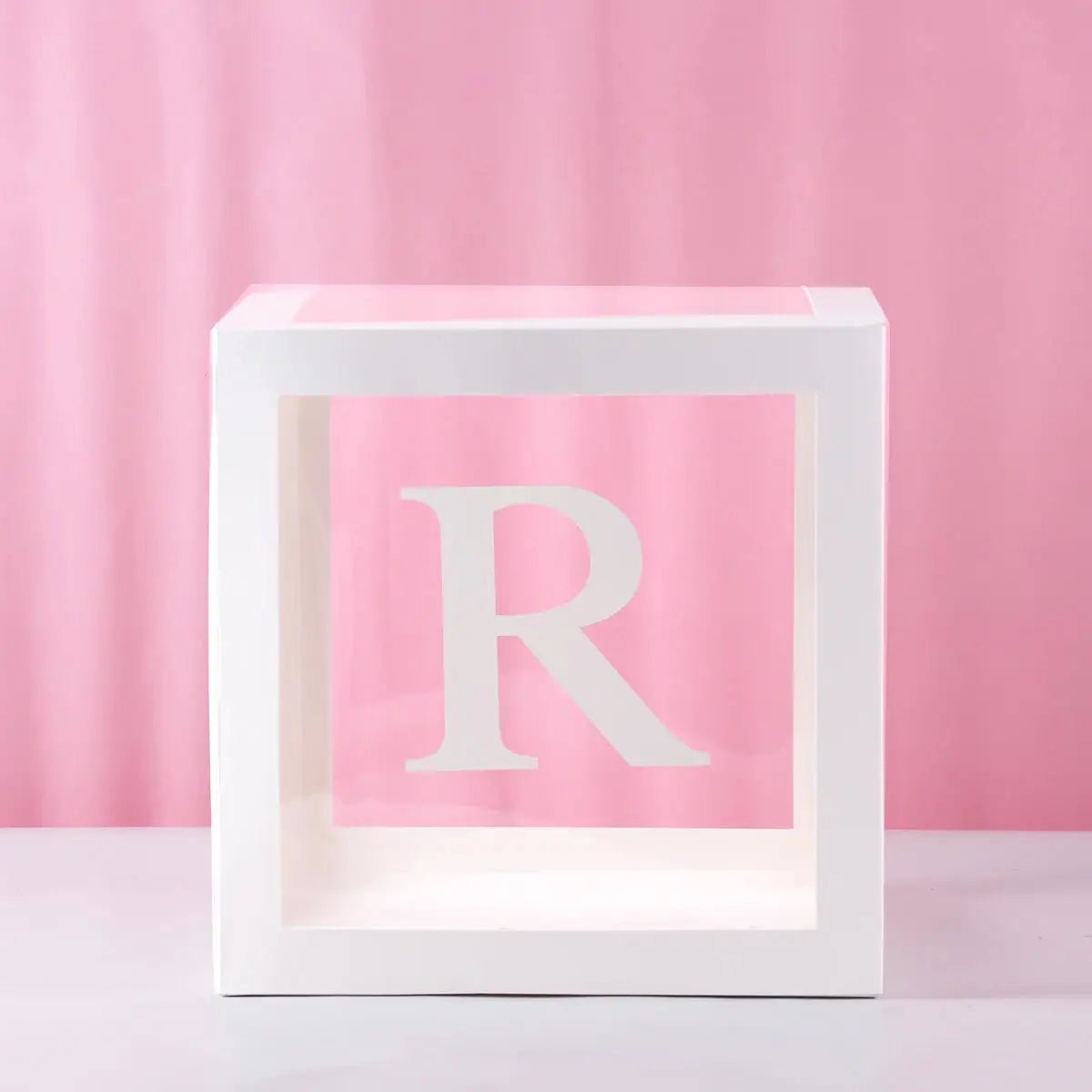 Boîte à Ballons Transparente | créer des souvenirs personnalisés - Les douceurs de bébé