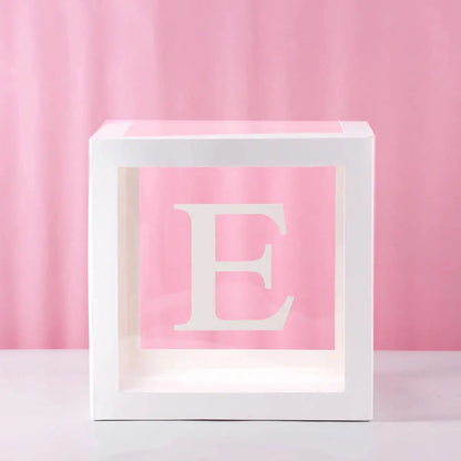 Boîte à Ballons Transparente | créer des souvenirs personnalisés - Les douceurs de bébé