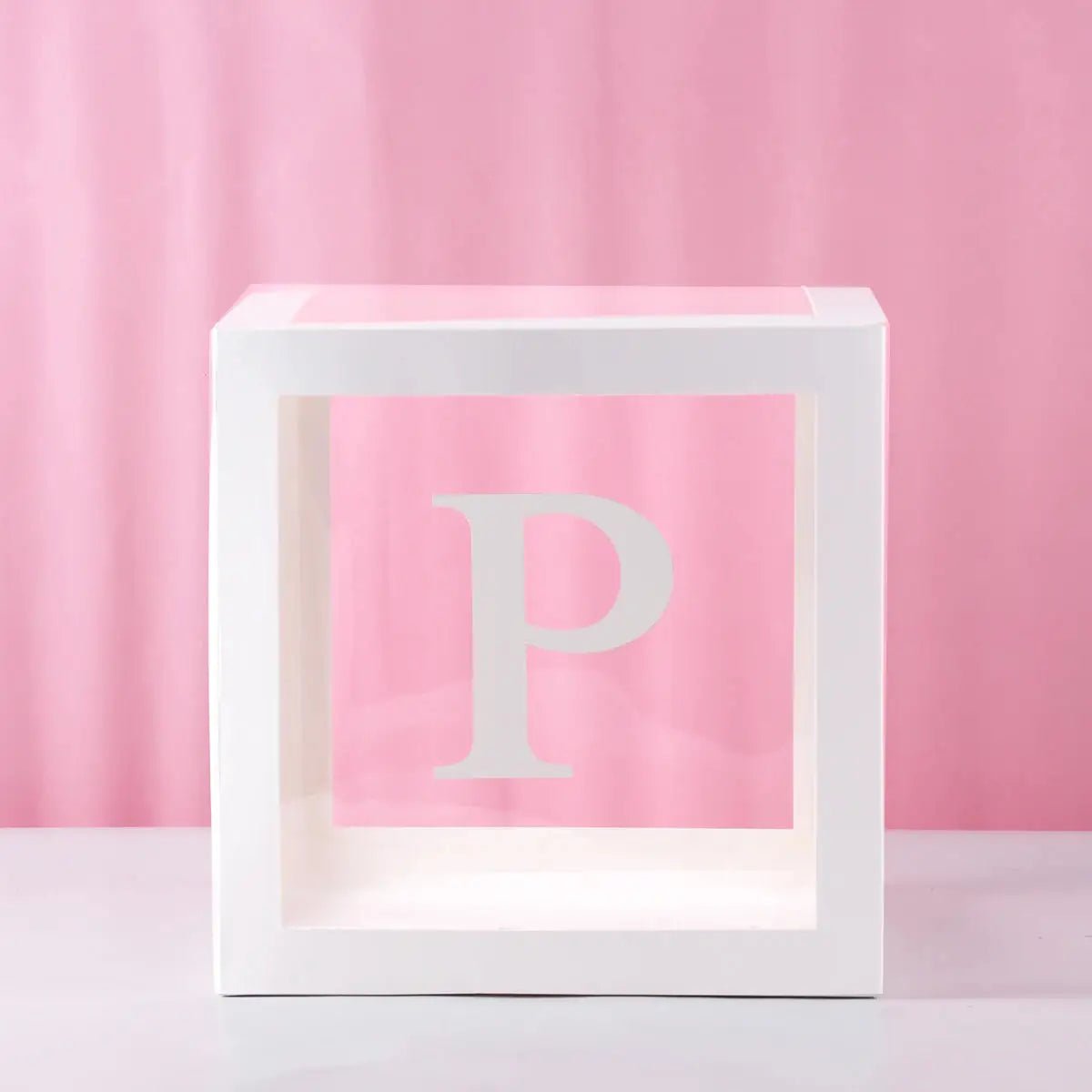 Boîte à Ballons Transparente | créer des souvenirs personnalisés - Les douceurs de bébé