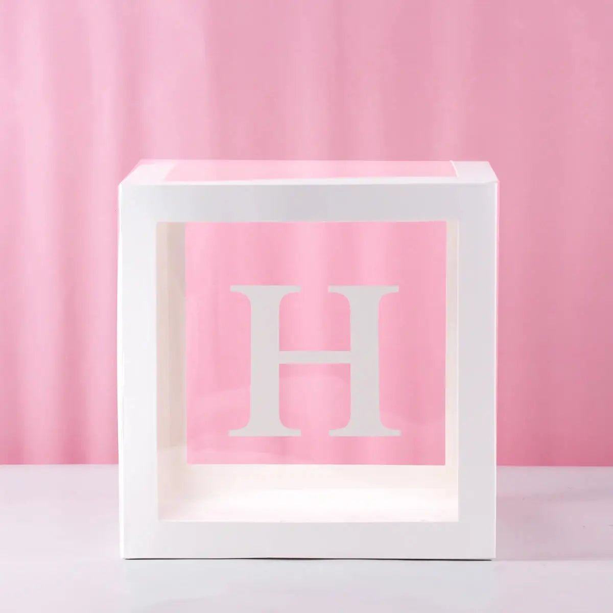Boîte à Ballons Transparente | créer des souvenirs personnalisés - Les douceurs de bébé