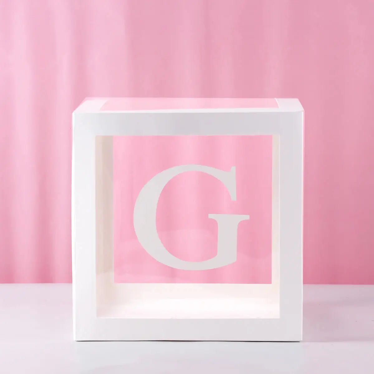 Boîte à Ballons Transparente | créer des souvenirs personnalisés - Les douceurs de bébé