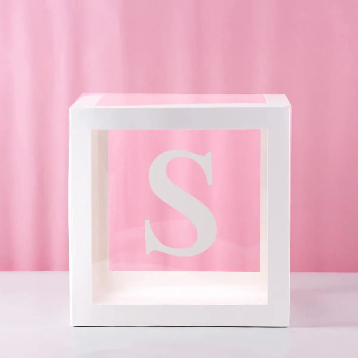 Boîte à Ballons Transparente | créer des souvenirs personnalisés - Les douceurs de bébé