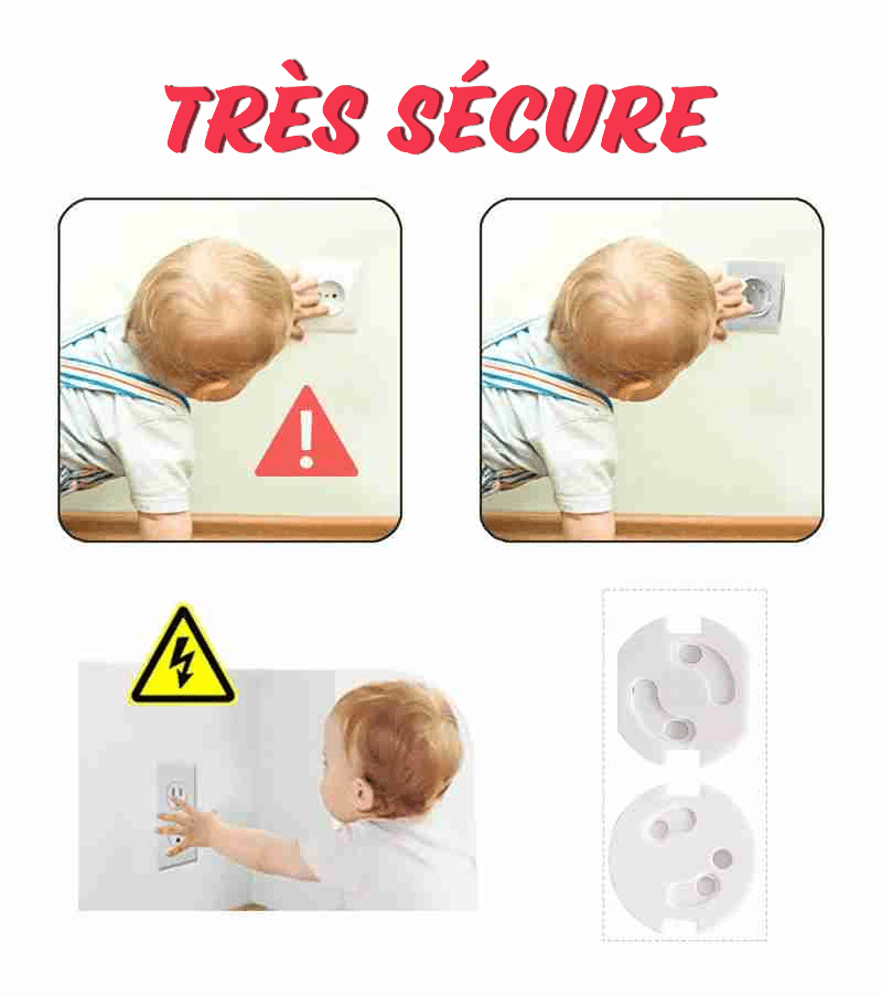 Cache prise sécuritaire - Les douceurs de bébé