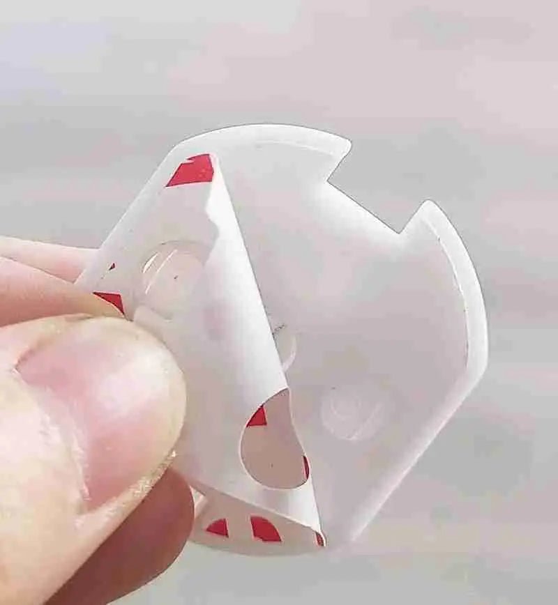 Détail matière cache prise | plastique résistant et non toxique pour la sécurité