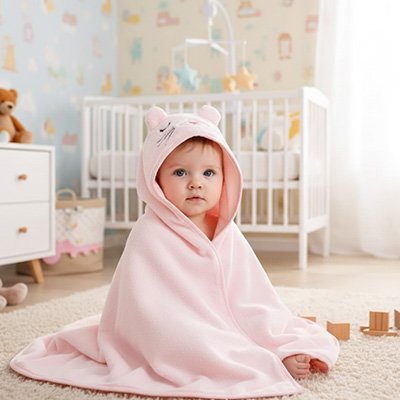 Cape de bain bébé | Ultra Douce - Les douceurs de bébé