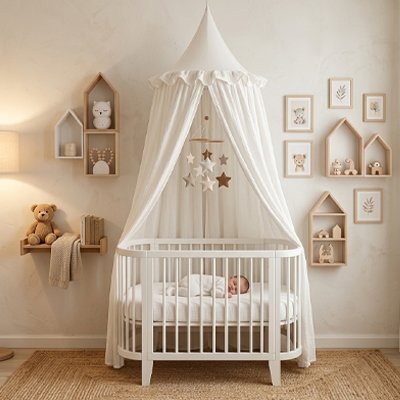 Ciel de lit | Cocon douillet - Les douceurs de bébé