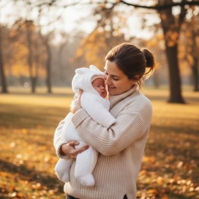 Combinaison bébé portée par nouveau-né – confort optimal jour et nuit pour son bébé