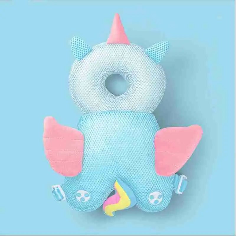 Coussin anti-chutes bébé coloris bleu pale | sécurité et style pour les tout-petits